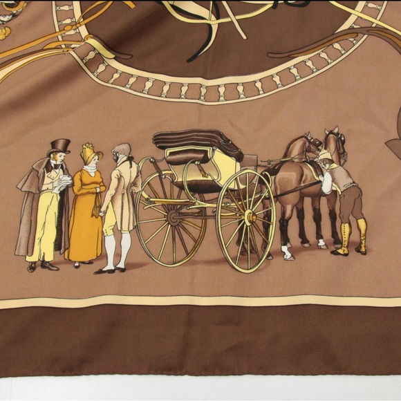 Hermès Paris "Carrossier" Silk Scarf
Designed by Philippe Ledoux - Picture 7 of 11